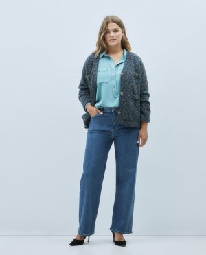 TARA широкие женские джинсы Couchel