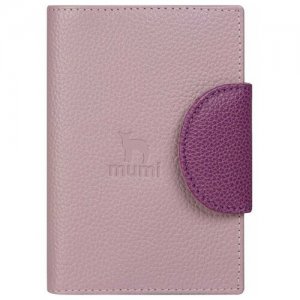 Обложка для паспорта , фиолетовый MUMI. Цвет: фиолетовый