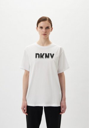 Футболка DKNY. Цвет: белый
