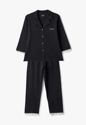 Пижама Calvin Klein. Цвет: черный