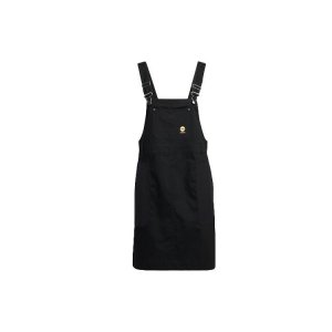 Neo сплошной цвет с большим карманом комбинезон женское платье черный HS6833 Adidas