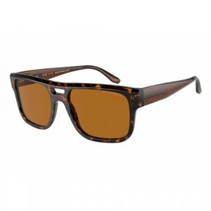 Солнцезащитные очки EMPORIO ARMANI EA 4197 587983, коричневый. Цвет: коричневый