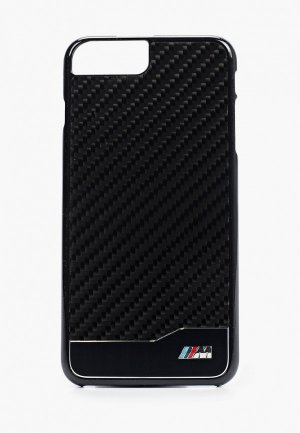 Чехол для iPhone BMW 7 Plus / 8 Plus, M-Collection Aluminium&Carbon Black. Цвет: черный