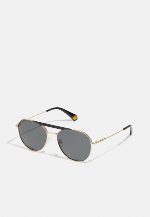 Солнцезащитные очки Unisex , цвет gold/ black Polaroid