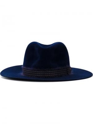 Шляпа Telluride Filù Hats. Цвет: синий