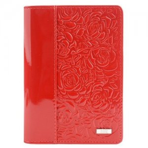 Обложка для паспорта Page Red из натуральной кожи красного цвета (55900) Esse