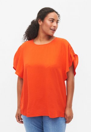 Блузка , оранжевый Zizzi
