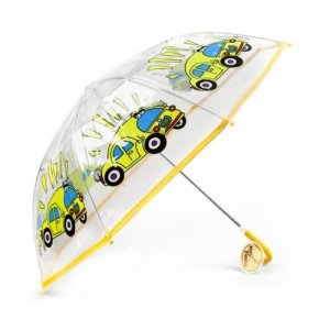 . Зонт детский арт.53512 Автомобиль 46 см. 6918061535123 smarty_000011520 Mary Poppins. Цвет: бесцветный/желтый