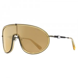 Солнцезащитные очки унисекс Vangarde ML0222 57л Янтарный бронзовый 0мм Moncler