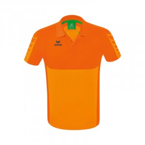 Рубашка-поло Six Wings ERIMA, цвет orange Erima