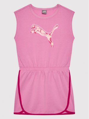 Платье на каждый день свободного кроя Puma, розовый PUMA