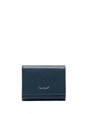 Компактный бумажник Discord Yohji Yamamoto. Цвет: синий