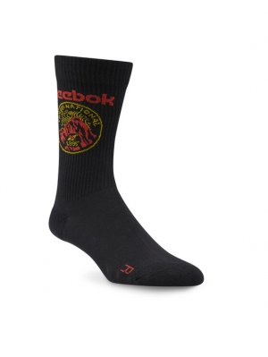 Высокие носки унисекс , черный Reebok