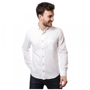 Рубашка , размер 42/182, белый GroStyle. Цвет: белый