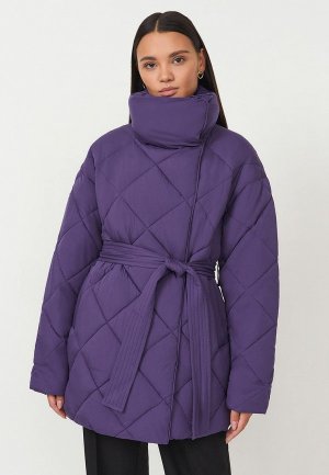 Куртка утепленная Baon. Цвет: фиолетовый