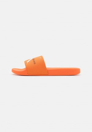 Туфли-мюли на плоской подошве SLIDE MONOGRAM , цвет vibrant orange/bright white Calvin Klein Jeans