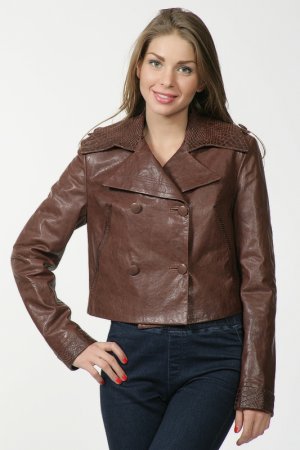Куртка RUFUS. Цвет: коричневый