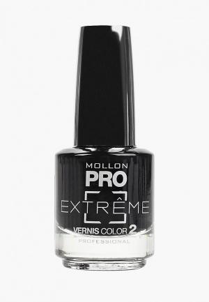 Лак для ногтей Mollon Pro EXTREME VERNIS COLOR №24 10 мл. Цвет: черный
