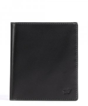 RFID-кошелек Arezzo из мелкозернистой яловой кожи , черный Braun Büffel