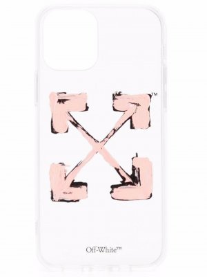Чехол для iPhone 12 Pro с логотипом Arrows Off-White. Цвет: бежевый