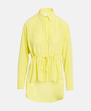 Шелковая блузка , желтый Eterna