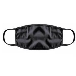Многоразовая маска унисекс МТ61 черная Мультидом. Цвет: черный