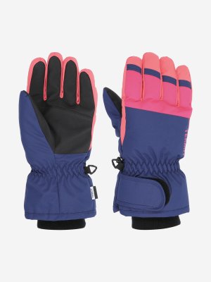 Перчатки для девочек , Фиолетовый, размер 5 Termit. Цвет: фиолетовый