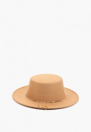 Шляпа и подвеска Hatparad AMEY. Цвет: бежевый