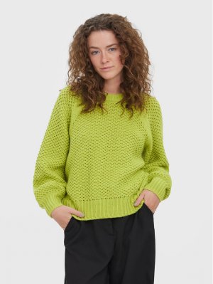 Пуловер свободного кроя , зеленый Vero Moda