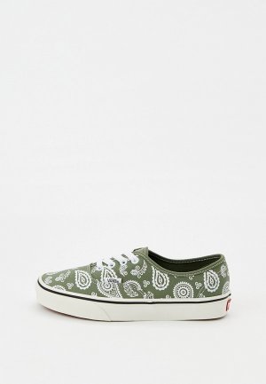 Кеды Vans Authentic. Цвет: хаки