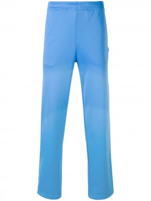 Спортивные брюки со шнурком Acne Studios. Цвет: синий