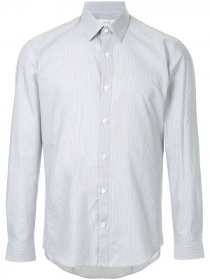 Классическая рубашка с длинными рукавами Cerruti 1881. Цвет: серый