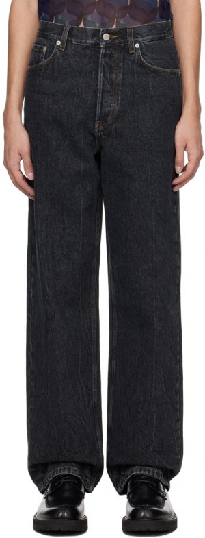 Черные джинсы с пятью карманами , цвет Black Dries Van Noten