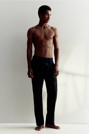 Комплект из 2 пижамных брюк стандартного кроя , серый H&M