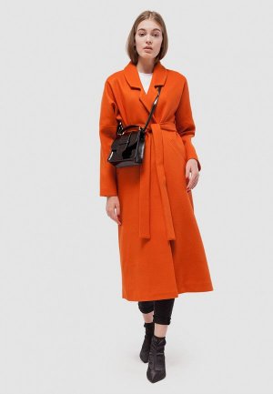 Пальто Dorogobogato. Цвет: оранжевый