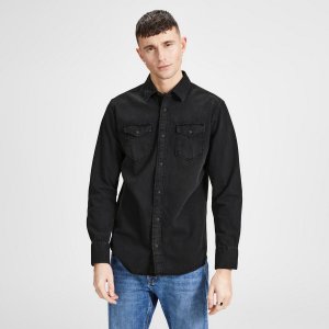 Рубашка LaRedoute. Цвет: черный