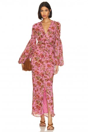 Платье Maxi, цвет Pink Wallpaper byTiMo