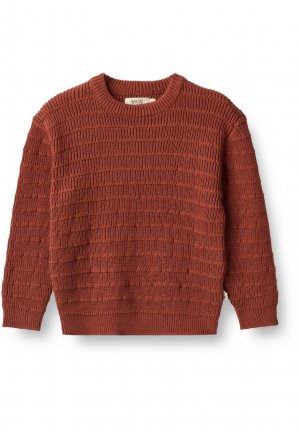 Вязаный свитер PETRO , цвет red Wheat