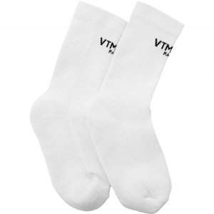 Белые носки с логотипом VTMNTS
