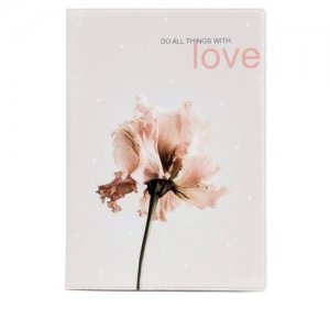 Обложка для паспорта Love цветок Kawaii Factory