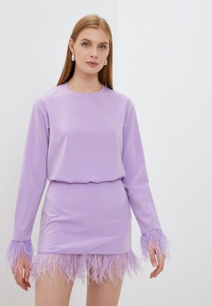 Блуза Kira Plastinina. Цвет: фиолетовый