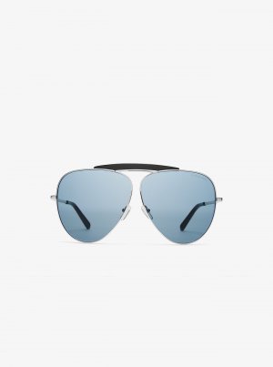 Солнцезащитные очки Bleecker , синий Michael Kors