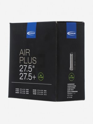 Камера AV21+AP Air Plus 27.5 автониппель, Черный Schwalbe. Цвет: черный