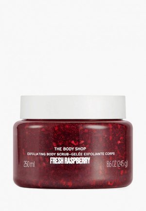 Скраб для тела The Body Shop Свежая малина 250 мл. Цвет: бордовый