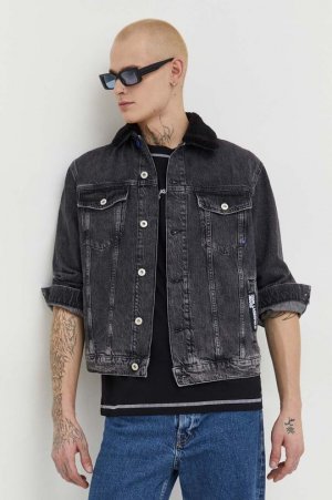 Джинсовая куртка Karl Lagerfeld Jeans, черный JEANS