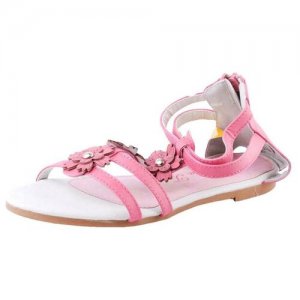Босоножки для девочек, цвет розовый, размер 36, бренд , артикул HX0138T-18pink Bagira. Цвет: розовый