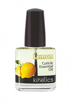 Масло для ногтей и кутикулы Kinetics Lemon 0,17 oz./5 мл (лимон). Цвет: белый
