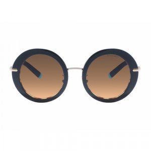 Солнцезащитные очки 4201 8256/2Q, коричневый, черный Tiffany. Цвет: черный/бирюзовый/коричневый
