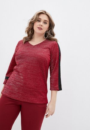 Пуловер Balsako. Цвет: красный