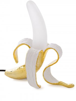 Настольная лампа Banana (с вилкой стандарта UK) Seletti. Цвет: желтый
